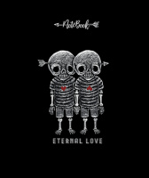 Тетрадь А5 48л кл. ПЗБМ "Вечная любовь" выб.УФ-лак, фольга, конгрев, софт-тач, белизна 100%