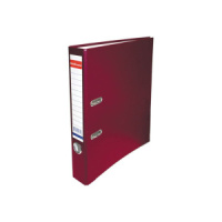 Регистратор А4 50мм, Standart, бордовый