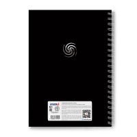 Тетрадь А4  96л кл. гребень Светоч "Строгий стиль"