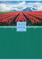 Тетрадь А4  80л кл. скоба Hatber "Живописные пейзажи" глянц.лам.
