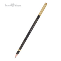 Карандаш ч/гр BV "Carrara. Black" НВ, трехгранный, грифель 2мм