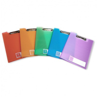 Папка-клипборд А4 0.7 мм ассорти, Cristal
