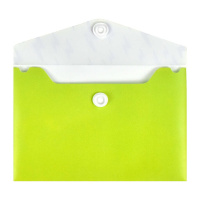 Конверт на кнопке  с рисунком 105*74мм, Молнии