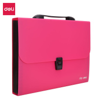 Папка 13 отд. на резин. А4 0,6мм ассорти