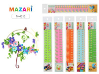 Набор бумаги для квиллинга, фигурная, 4см*5,3мм, 6 дизайнов