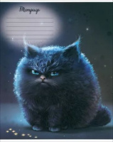 Тетрадь А5 24л кл. Феникс+ "Пушистое облако" выб.УФ-лак, белизна 100%