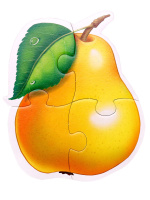 Пазл мягкий 16 элементов "Фрукты"