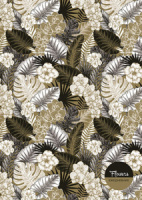 Ежедневник недат. А5 128л., 7БЦ "Белые цветы"