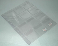 Лист д/монет (200*250мм) на 12 ячеек