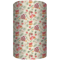 Бумага упаковочная 70*100см "Новогодние домики"