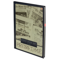 Тетрадь А4 7БЦ  80л кл. сшивка Альт "Газета" глянц.лам.