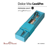 Механический карандаш в футляре "Dolce Vita. Весенний сад" шарик., 0,7мм, металл.