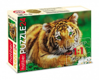 Пазлы   24 элемента 130*175мм.  "Лесные жители" (ассорти 4 вида)