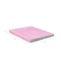 Тетрадь А4  48л кл. скоба Erich Krause  "Классика CoverPrо Neon" пластик. обложка, розовая