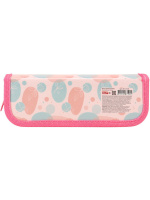 Пенал 1 отд. (190*65*25) молния, лам.картон "Разноцветные перья"