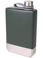 Фляжка  подарочная 270мл "Стиль" зеленая