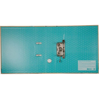 Регистратор А4  75мм  Bloom Garden,  картон , тиснение фольгой, мет. окантовка, разобранный