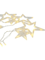 Гирлянда электрическая Штора 2,5*1м 92LED "Звездное небо" 220 В, теплый свет, фигуры