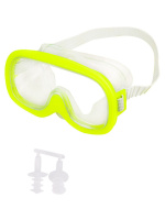 Комплект для плавания (ласты,трубка, маска) размер М, 4 цвета