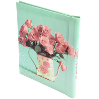 Фотоальбом магнитный 10л  23*28см спир. Delicate flowers
