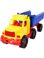 Машинка 31см "Бизон" с прицепом