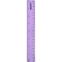 Линейка 20 см "Pastel" пластик., ассорти