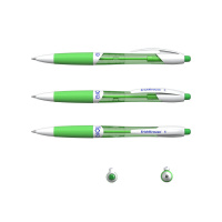 Ручка шар. ЕК FIORE автомат, синяя, 0,7мм, рез.держ, цв.тонир. корп. (ассорти)