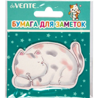 Бумага с липким краем  20л, фигурная Lamb, Cat and Fox, ассорти