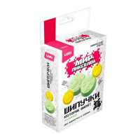 Набор для создания бомбочек для ванн Мир пикселей "Зелёные шипучки"