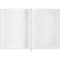 Записная книжка А6 7БЦ  96л. "Авокадо" софт-тач, выб.лак