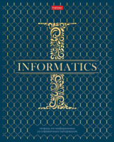 Тетрадь предметная А5 Информатика, "LUXURY" 46л, кл., мат.лам., 3D фольга, белизна 98%