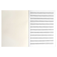 Тетрадь для нот А4 32л., вертик., скоба "Морской рифф"