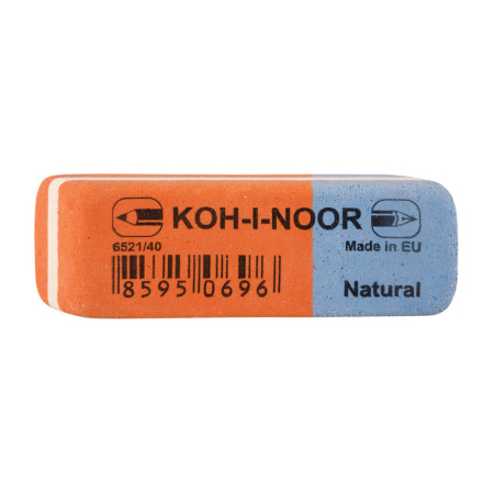 Ластик KOH-I-NOOR "Blue star" комбинир.