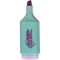 Набор текстовыделителей deVENTE Flowers 4 цв., 1-5мм, мини, аромат.пастель