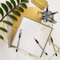 Ручка шар. MC GOLD с рез. 0,5мм черная, штрихкод