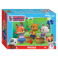 Пазлы   54 элемента  180*130мм. "Мульт. Ми-ми-мишки. Сказочный патруль и др"
