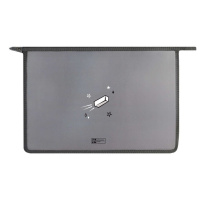 Папка д/тетрад. А4 (330*230*70) молния сверху, пластик "Гэлэкси"