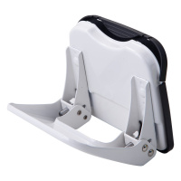 Дырокол Deli  20 лист., металл, ассорти