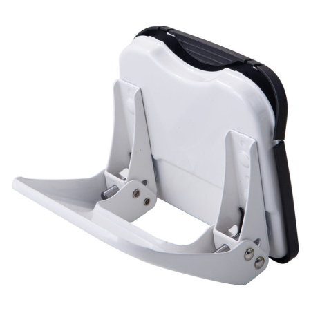 Дырокол Deli  20 лист., металл, ассорти