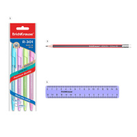 Настольный органайзер ЕК "Forte" Pastel, фиолетовый с желтой вставкой