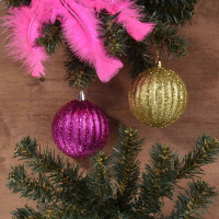 Ёлочный шар  8 см "Ассорти"
