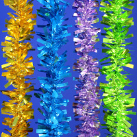 Мишура d=50мм, 2м "24" цвет ассорти