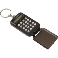 Калькулятор - брелок  8 разр. deVENTE. Transparent"  , полупрозр. черный