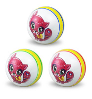 Мяч детский резиновый 12см "Котенок"