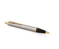 Parker IM Core Шариковая ручка K321 Brushed Metal GT M синие чернила