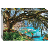 Пазлы 4000 элементов  1360*960мм.  "Монтрё, Швейцария"