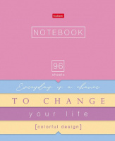 Тетрадь А5  96л кл. Hatber "Будь собой!" мат.лам., белизна 100%*