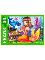 Пазл 54 элемента 18*13см "Волшебные русалки"