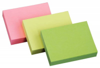 Бумага с липким краем (51*38мм)  100л, 3 цвета, НЕОН