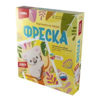 Аппликация из песка  "Коала" 10*15см 4+